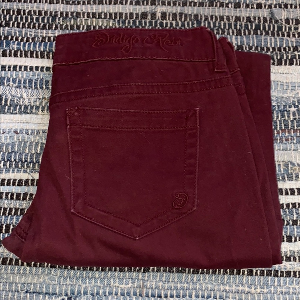 Maroon pants